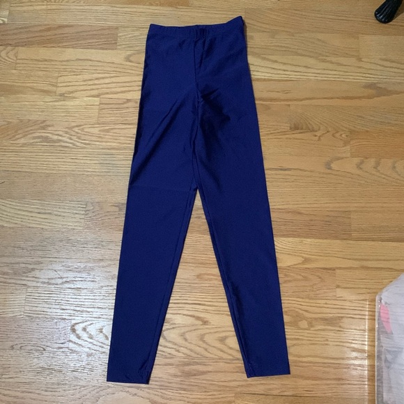 Blue leggings - Picture 4 of 5